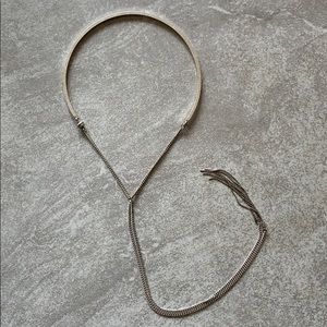 Jenny Bird Skye Lariat Silver